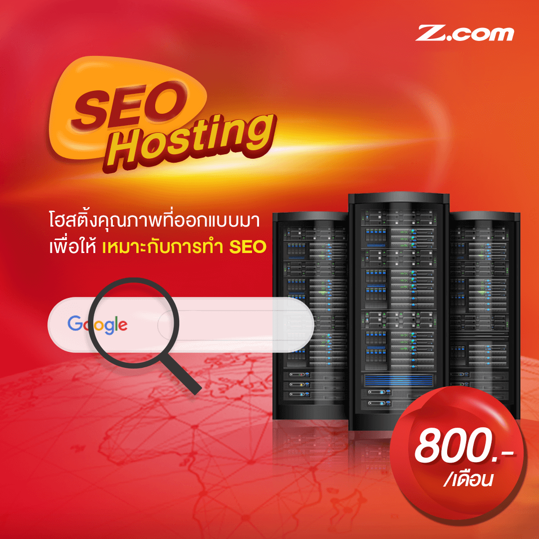 บริการ SEO Hosting เพื่อผลลัพธ์การทำ SEO ที่ดีขึ้น